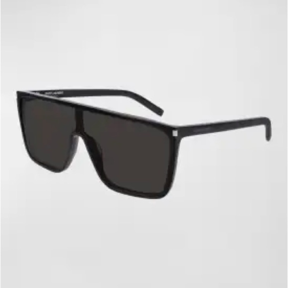Yves Saint Laurent Black Mask Sunglasses